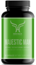 Load image into Gallery viewer, MAJESTIC MAN ULTRA HEALTHY TESTOSTERONE BOOSTER